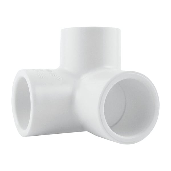 Charlotte Pipe And Foundry Charlotte Pipe Schedule 40 1/2 in. Slip X 1/2 in. D Slip PVC Side Outlet Elbow 1 pk PVC 02510 0600 - main